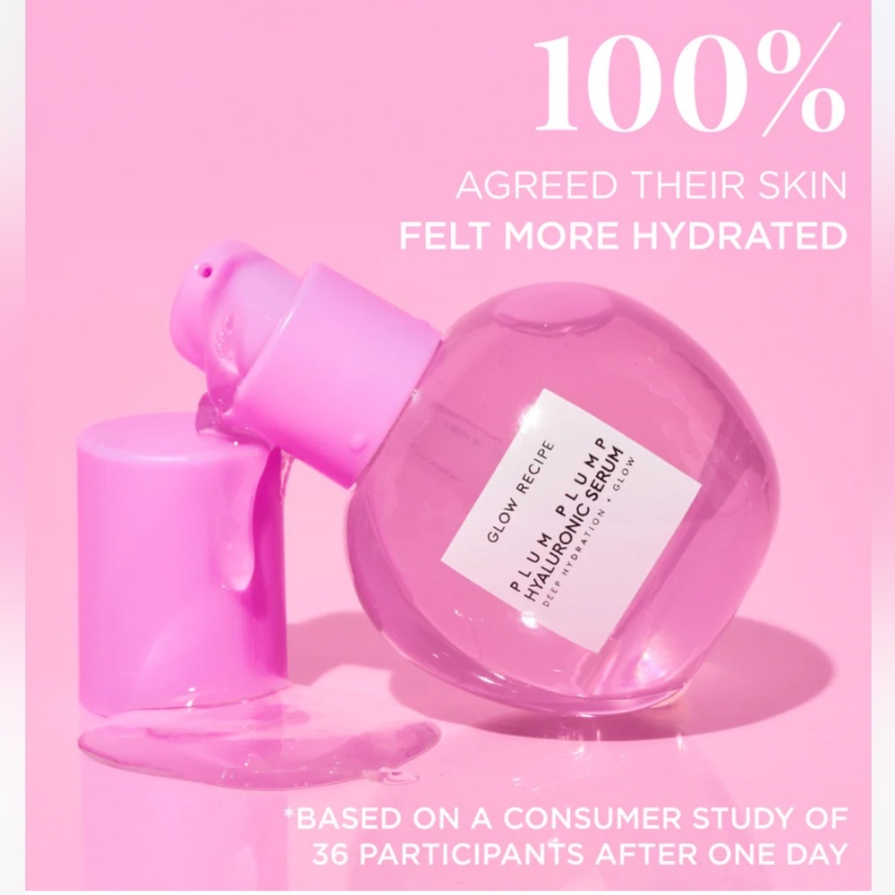 New - Glow Recipe Plum Plump™ Hyaluronic Acid Hydrating Serum - Picture 2 of 5